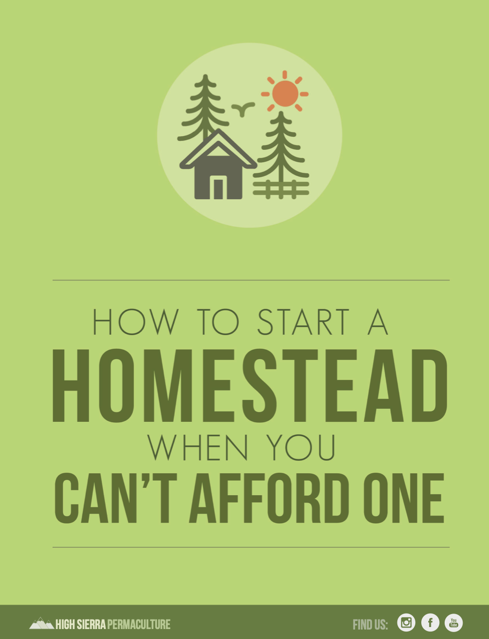 Free Ebook How to Start A Homestead When You Can’t Afford it