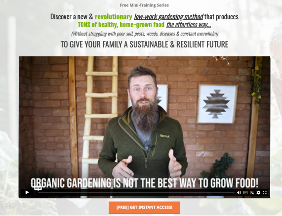 3-Part Video Series - The Revolutionary Garden Method